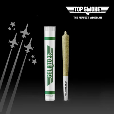 Top Smoke - 1g Preroll - Gelato 33