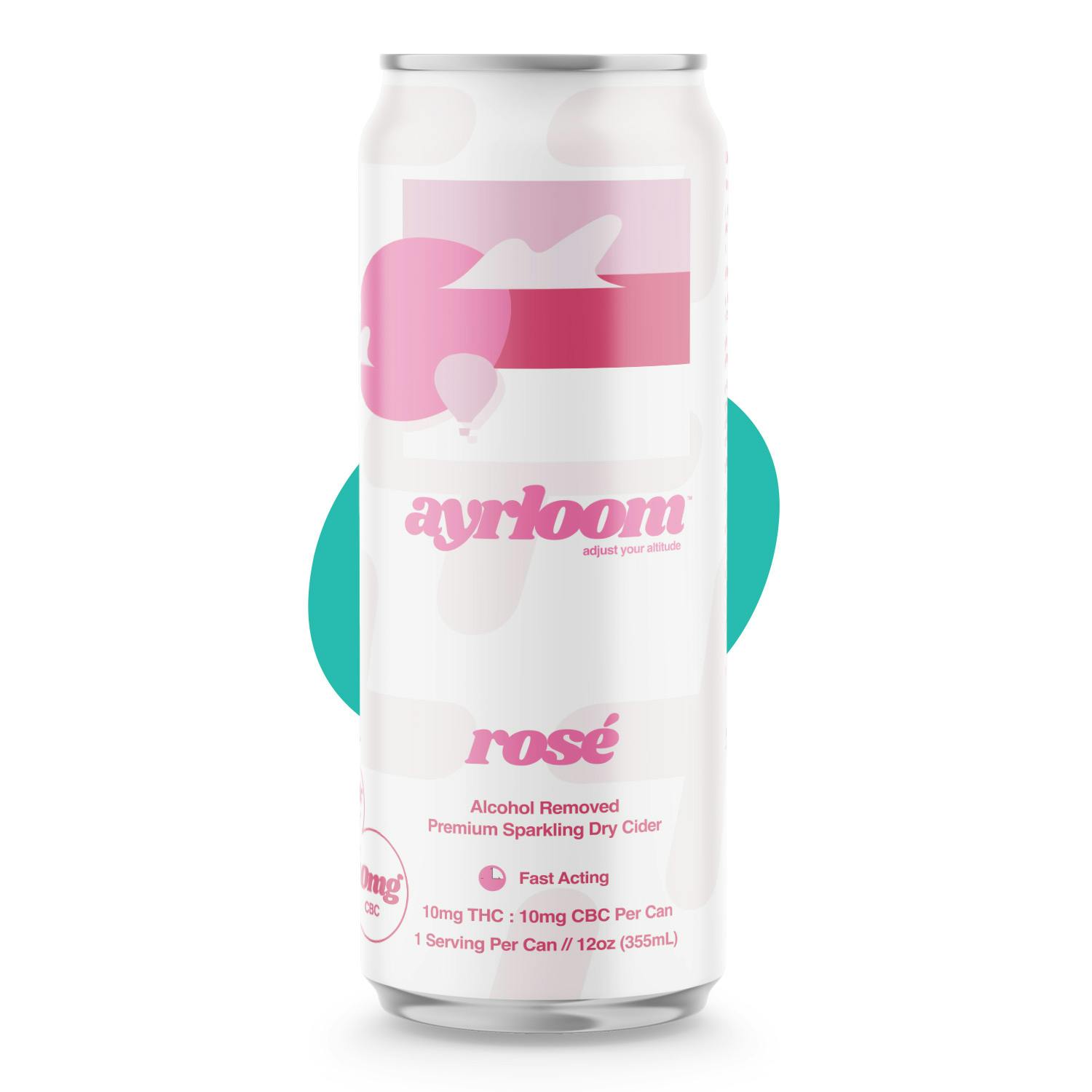 Ayrloom | Rosé | 2:1 | 10MG THC : 5MG CBC | Singles