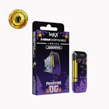 MKX - 2g Disposable - Phantom OG (I) - DISPOSABLES by MKX Oil Co. at King of Budz