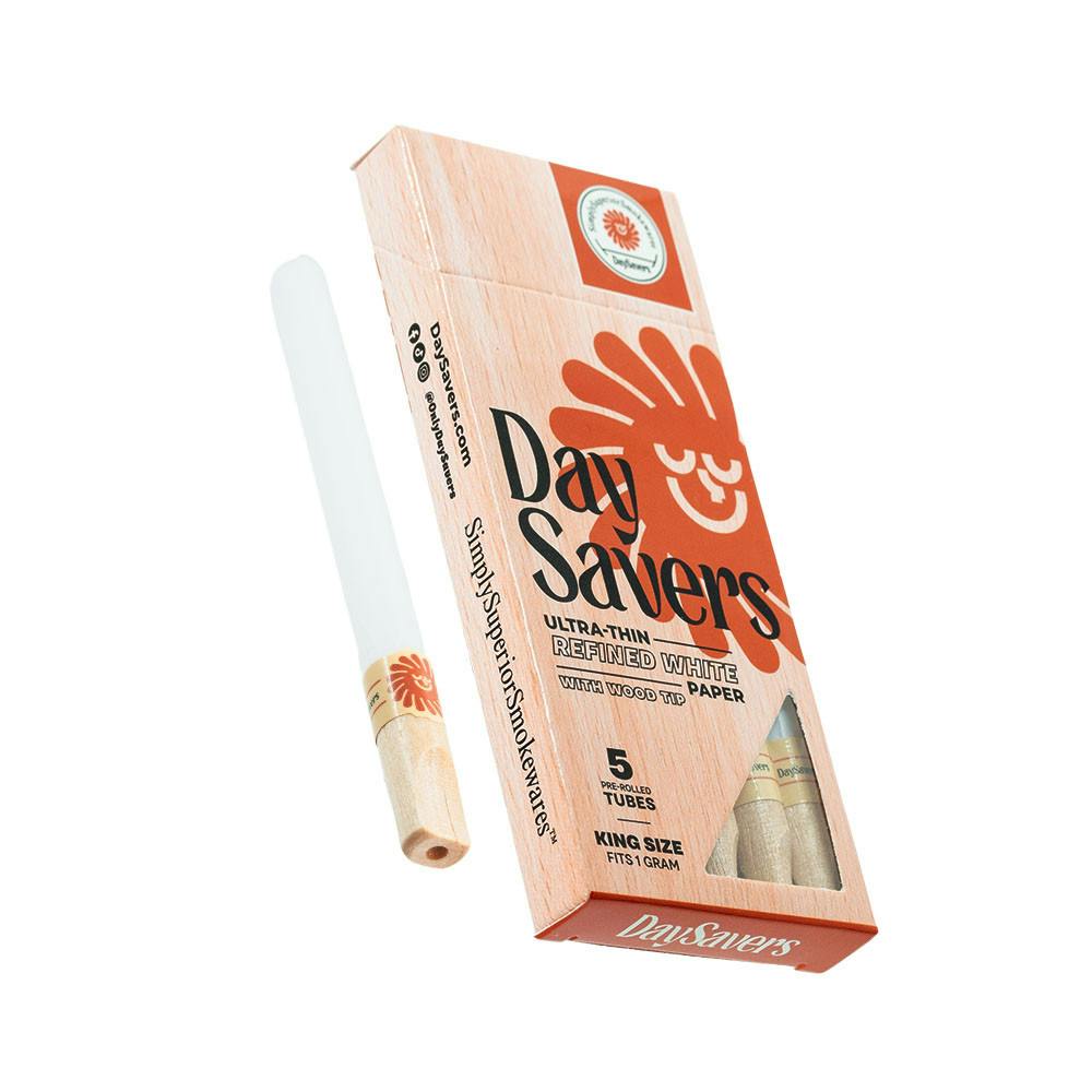 Pre-Rolled Cones + Wood Tips - 5pk