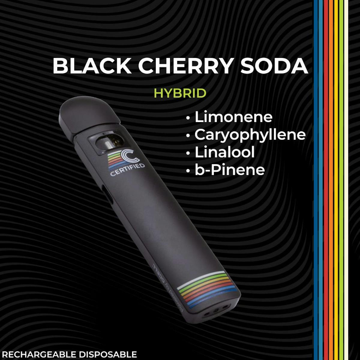 Photo of Black Cherry Soda Disposable Vape