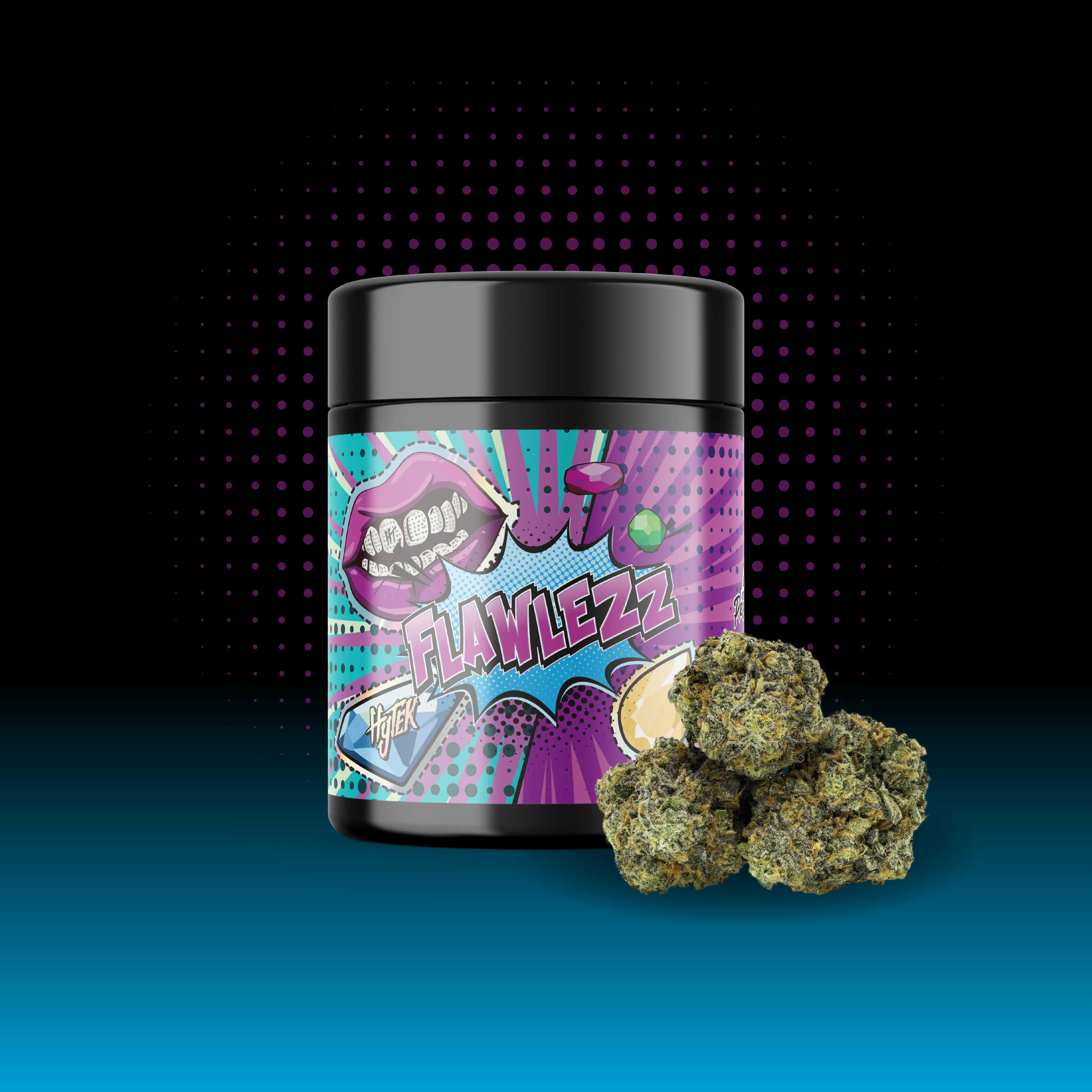 Product: HYTEK | FLAWLEZZ | PREPACKED 1/2 OZ JAR | 14g