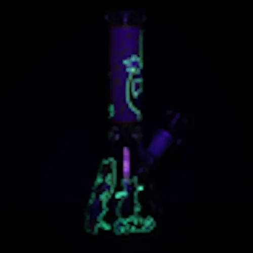 Japanese Moon Girl Beaker Pipe | 10′-2