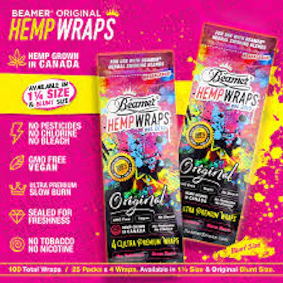 Beamer - Vegan Hemp Wrap - Original - ACCESSORIES by King of Budz at King of Budz