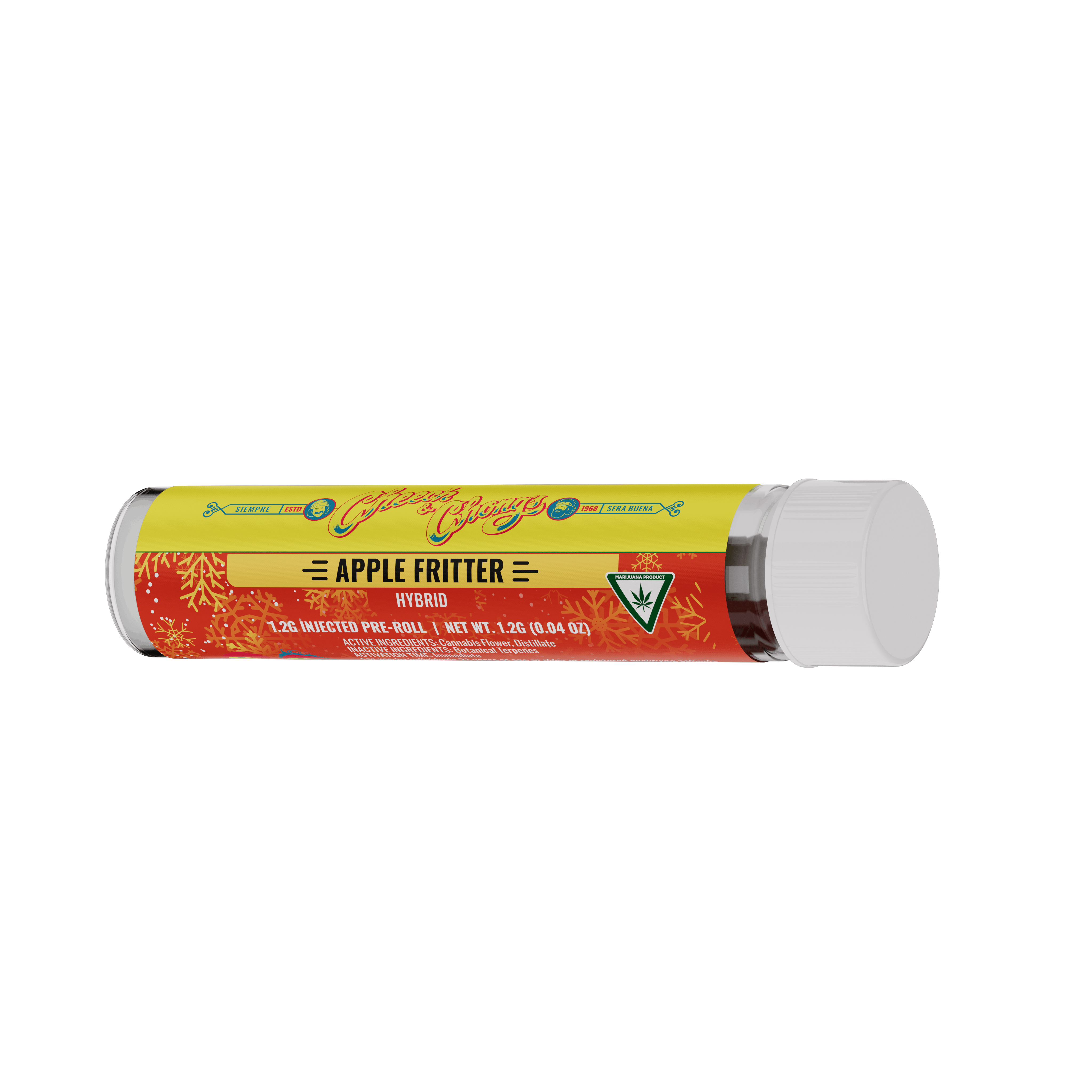 Product: Cheech & Chong | Apple Fritter | Infused Pre-roll Hybrid