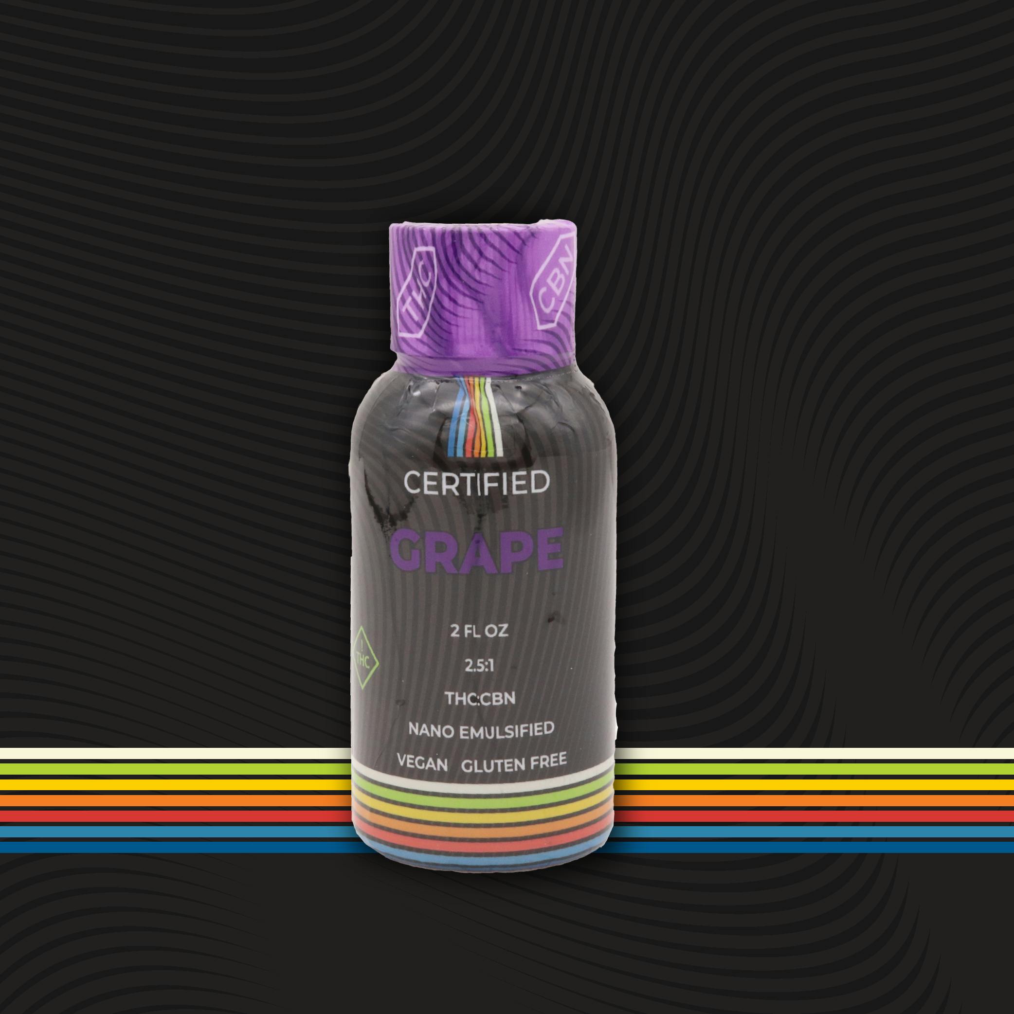 Grape CBN Drink | 4pk | Piqua - OCC