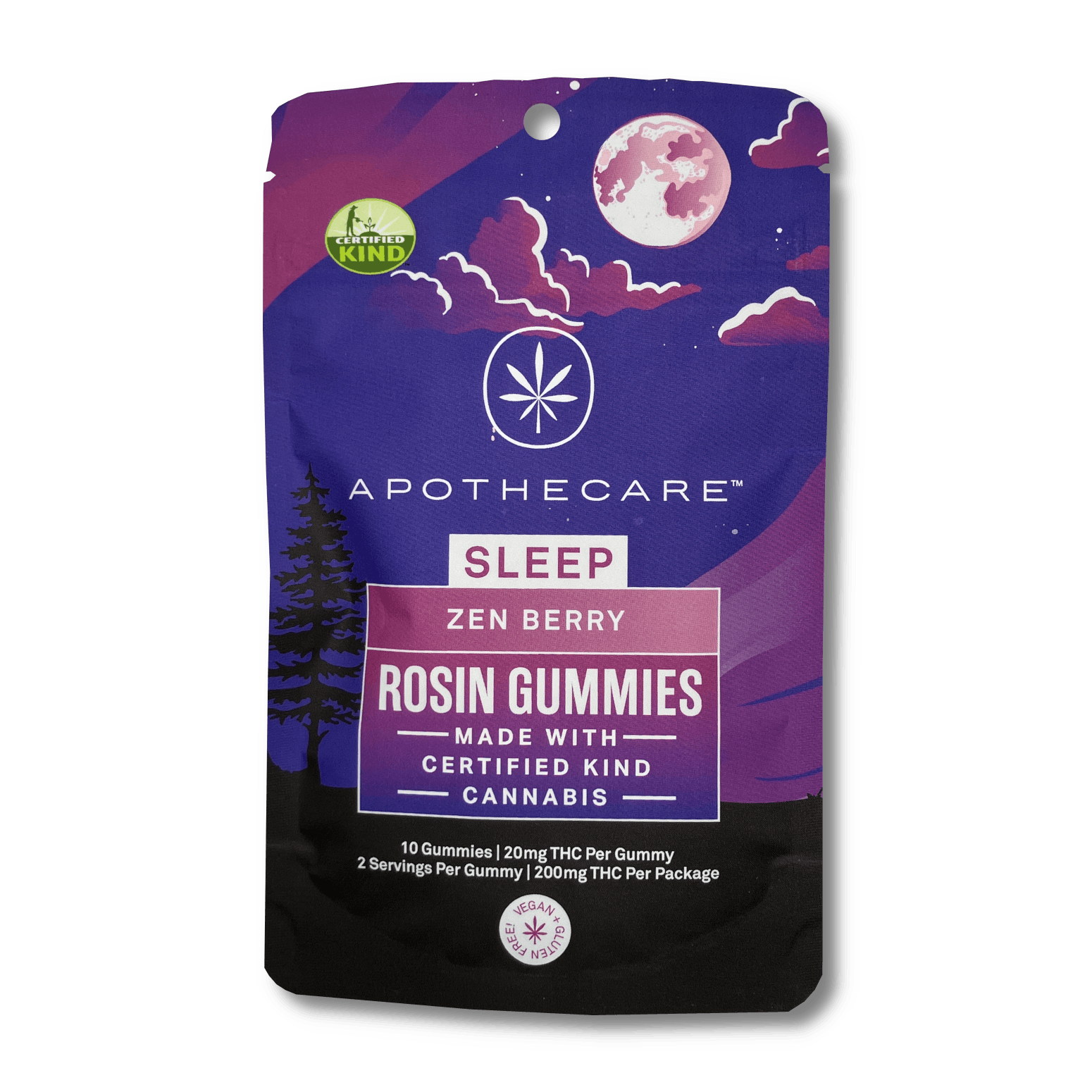 Product: Apothecare | Gummies - 200mg, 2:2:1, THC:CBD:CBN - Zenberry