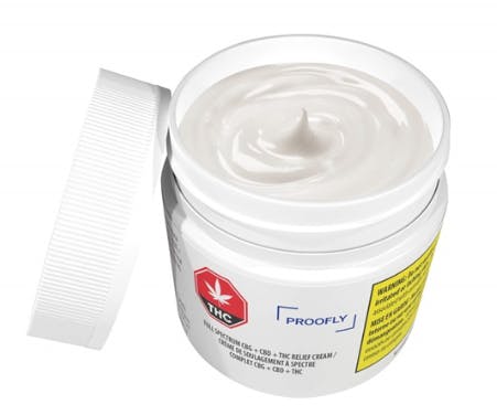 Proofly - CBG/CBD/THC Relief Cream 100g