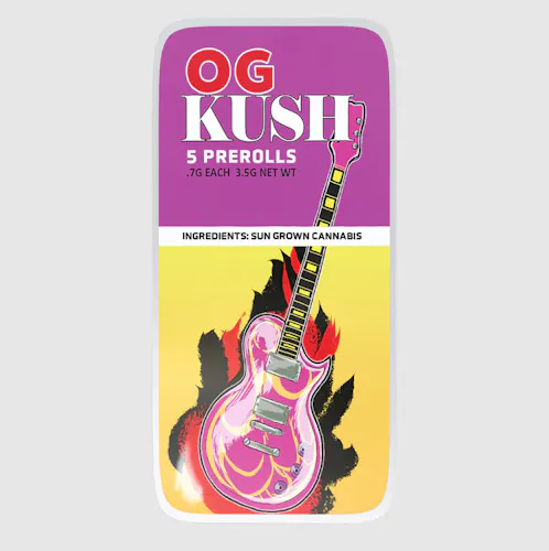 High Falls Canna OG Kush Prerolls 0.7g 5pk-active