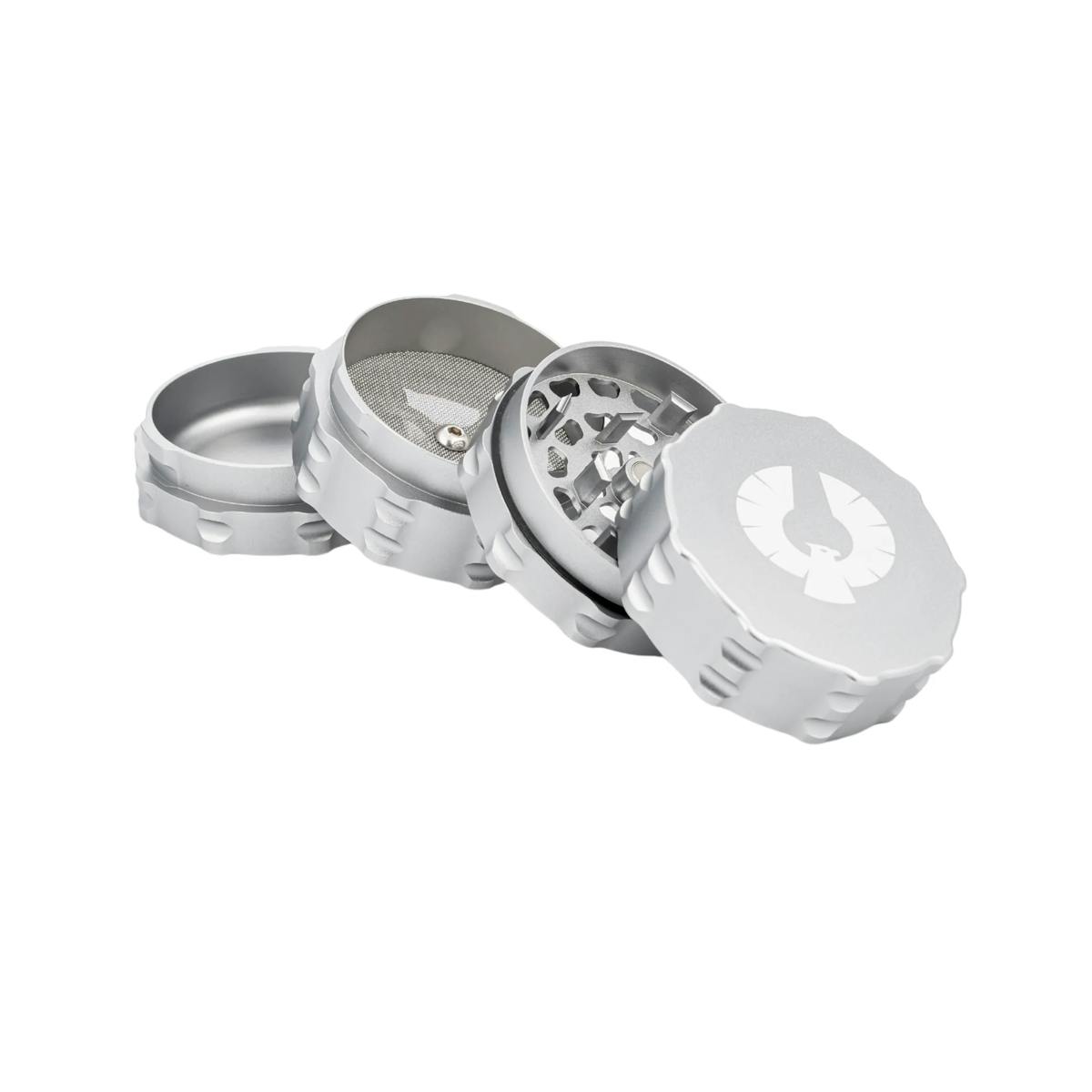 Image of Medium 4 Piece Grinder | Silver