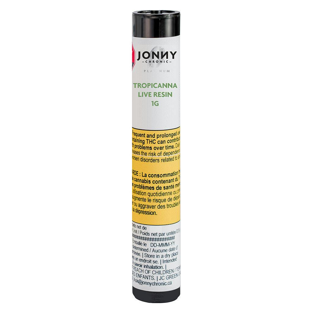 Jonny chronic - tropicanna live resin 510 thread cartridge