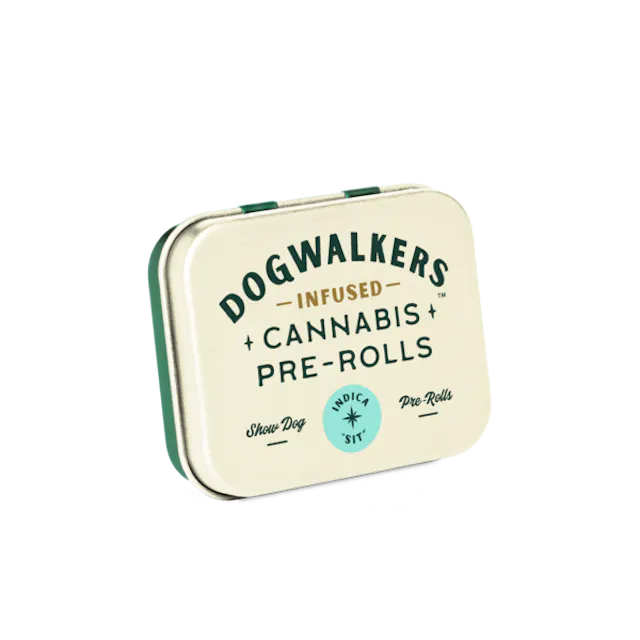 Dogwalkers Infused Pre-Roll Pack Brownie Scout 5pk/2.25g (indica, infused pre roll packs)