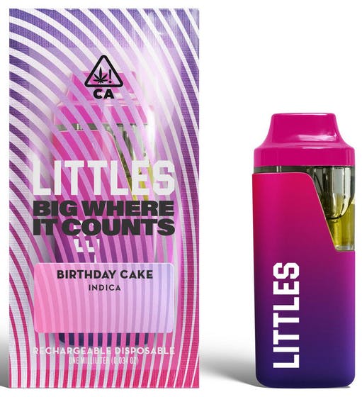 how much is elf bar vape Littles: 1ml Live Resin Birthday Cake Disposable Vape