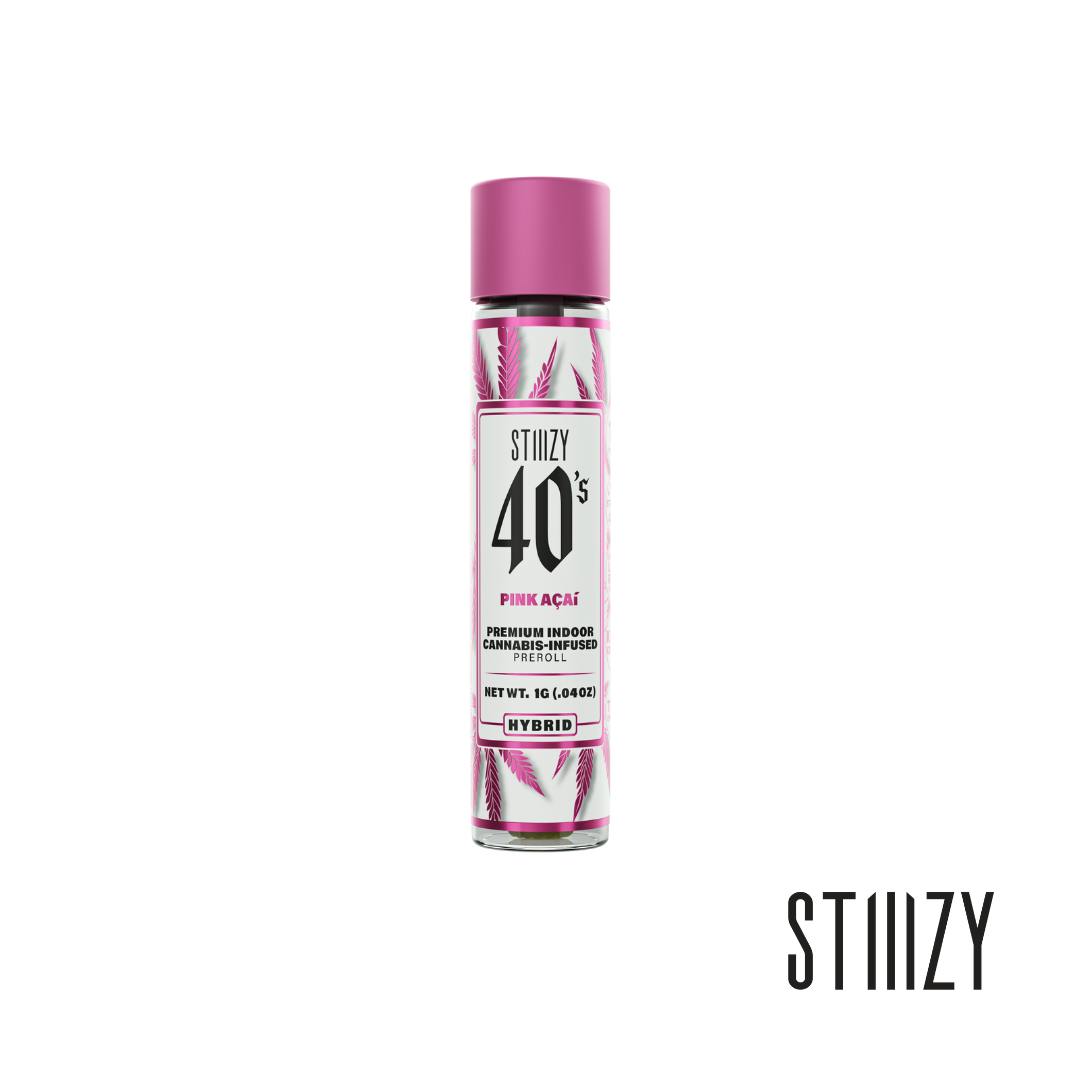 Stiiizy 1g Infused Preroll Pink Acai