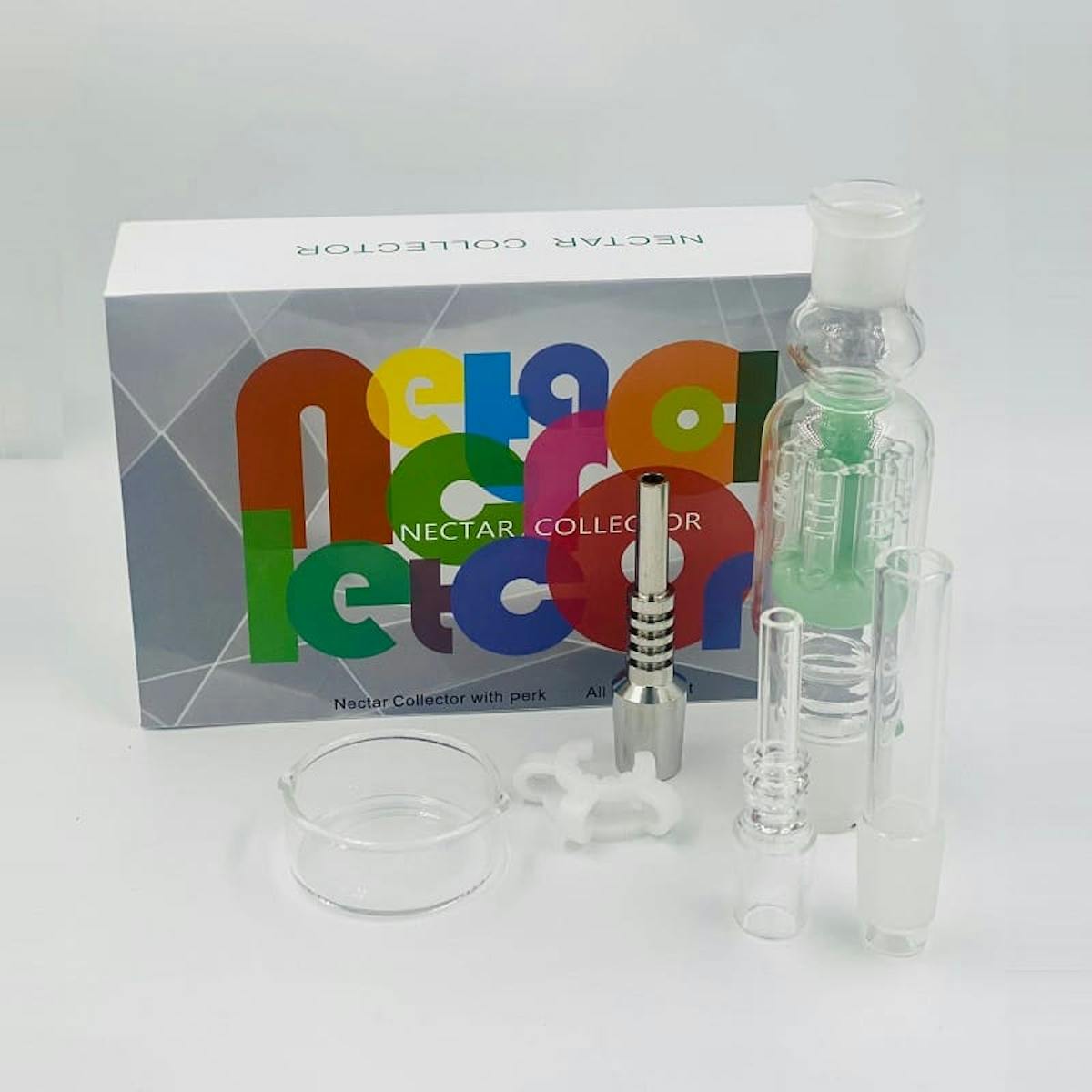 Photo of White Nectar Collector 14mm Set