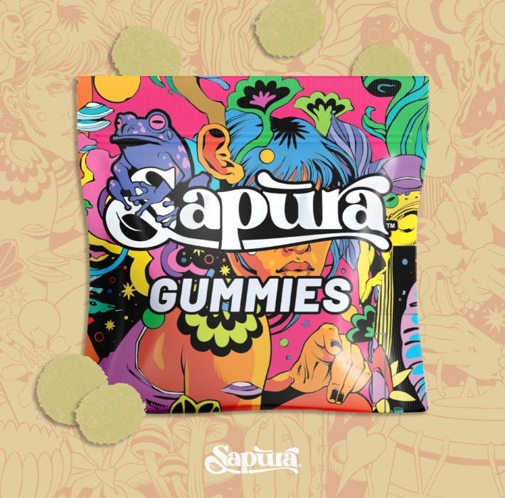 Product Sapura | Sour Peach Paradise | Gummies | 5mg/20pk | 100mg