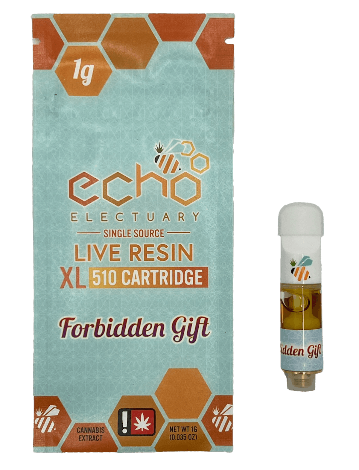 Photo of Echo Electuary 1g RAINBOW GUMMIEZ XL Live Resin Cartridge