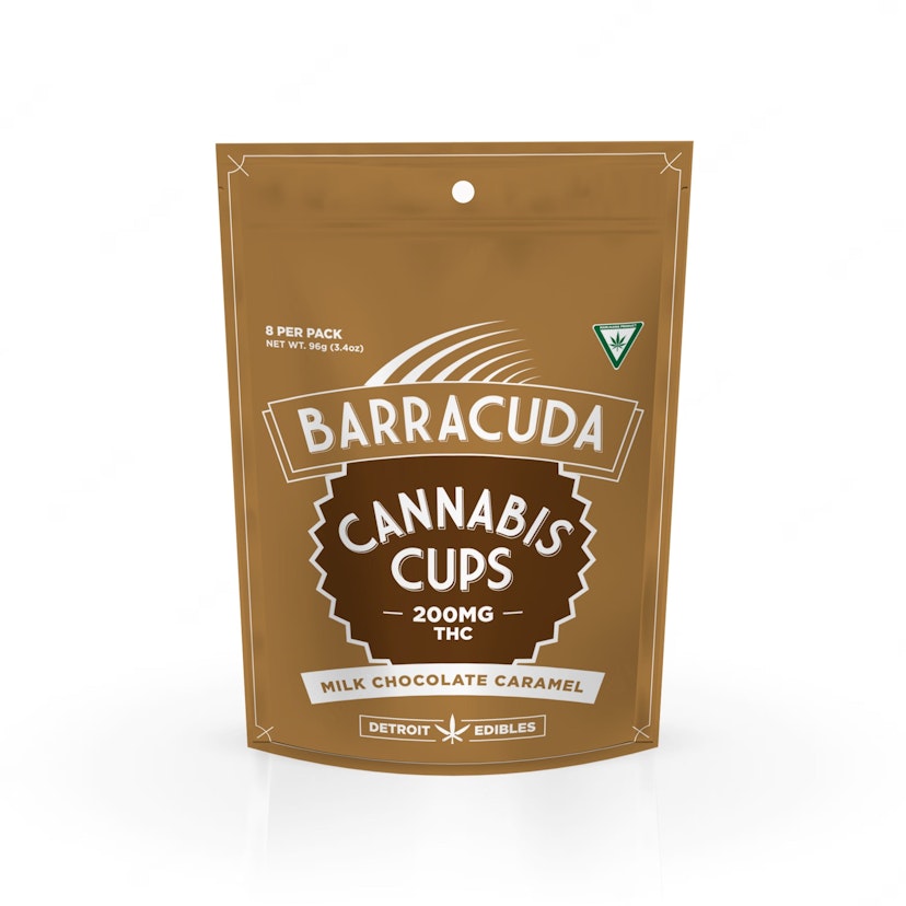Detroit Edible | 200mg Barracuda Cup | Milk Chocolate Hazelnut