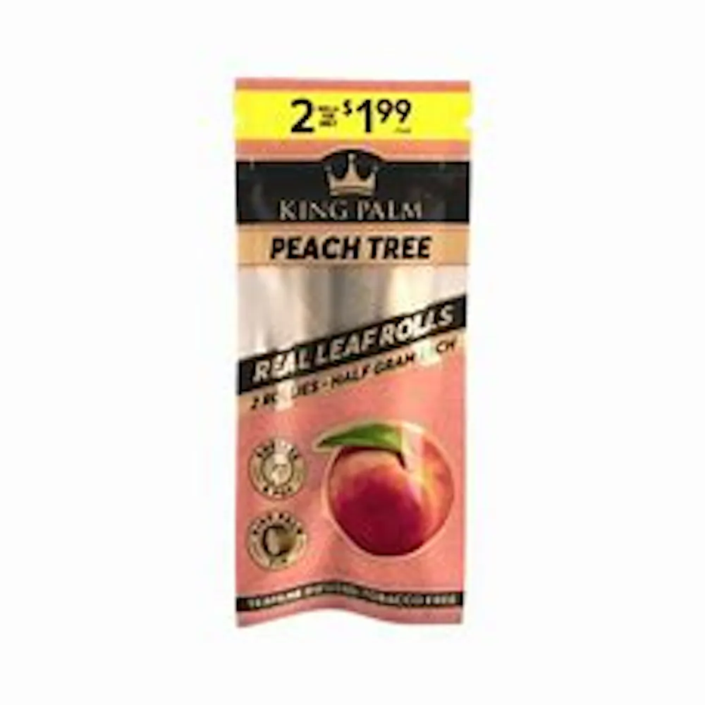Product NC King Palm Rollies - Peach Tree 2pk