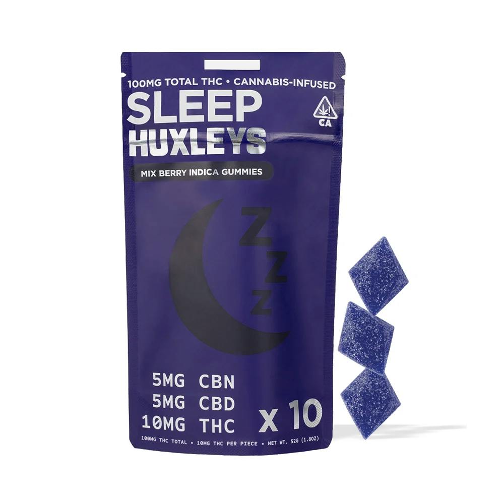 Huxley Sleep Mixed Berry Gummies 100mg Cookies Brentwood