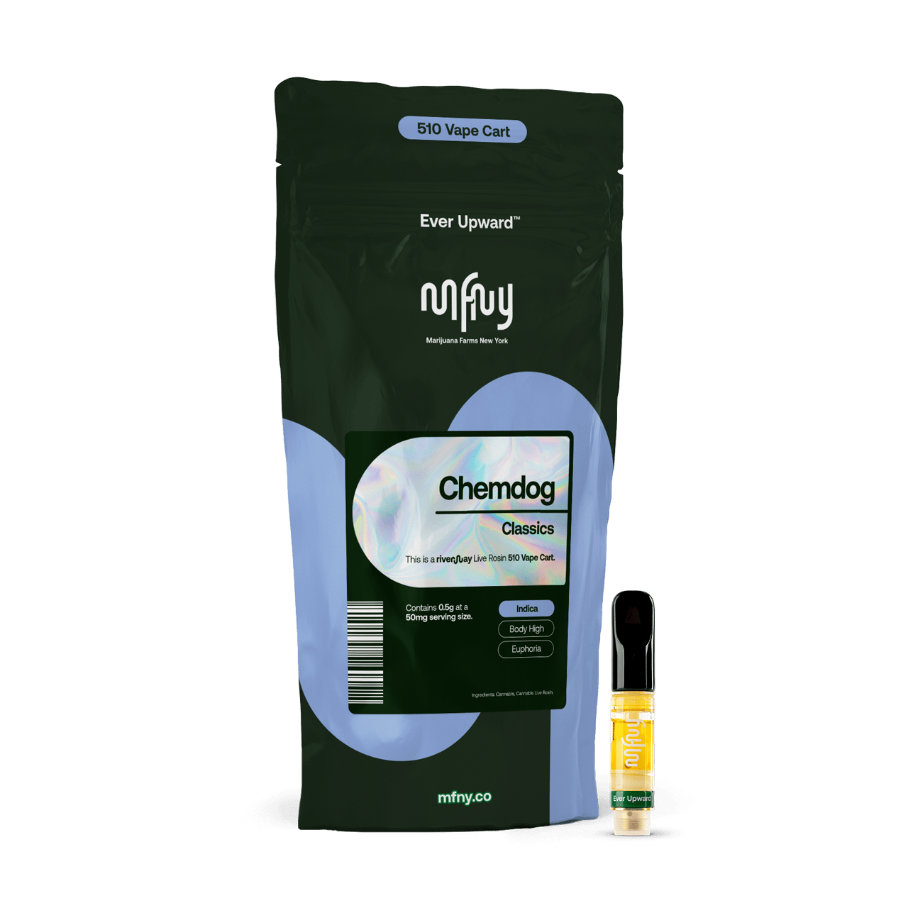 Chemdog Live Rosin Cart - 0.5G