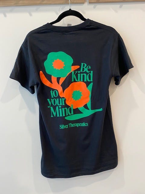 image of 2XL T-shirt | Black | Be Kind to your Mind