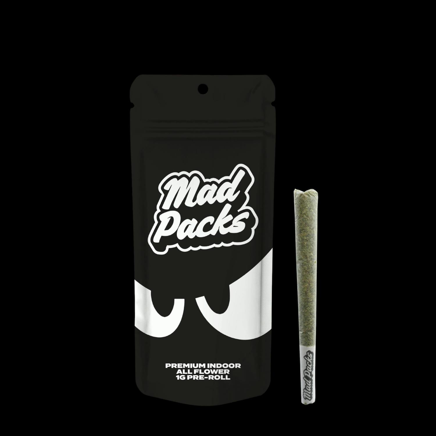 Mad Packs - Premium Preroll - (1g) - **GATORZ B** (2/$15)