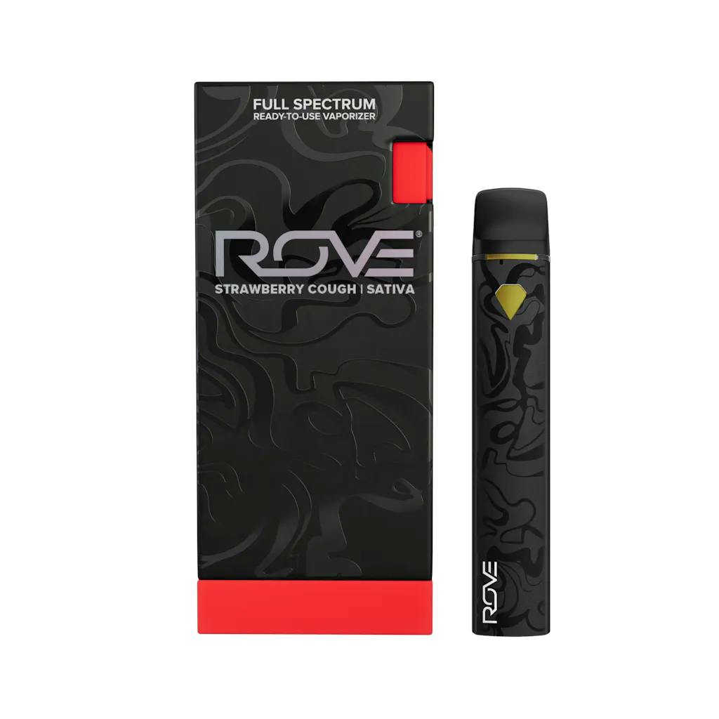 Rove | Strawberry Cough | AIO | Melted Diamond Live Resin Vaporizer | 1g