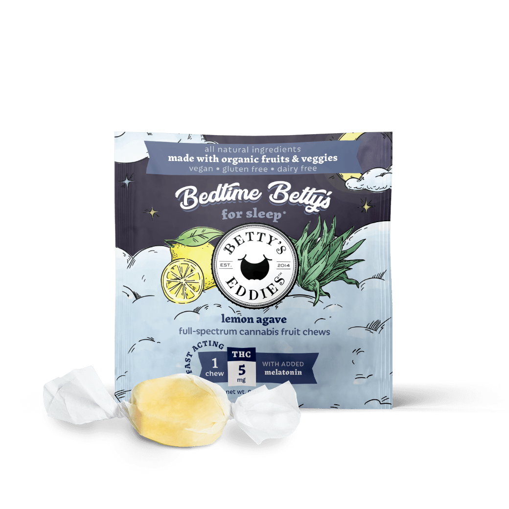 Product Bedtime Betty  Lemon Agave | Fast Acting Taffy