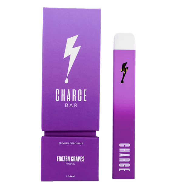 Frozen Grapes (H) - 1g Disposable Vape - Charge Bar
