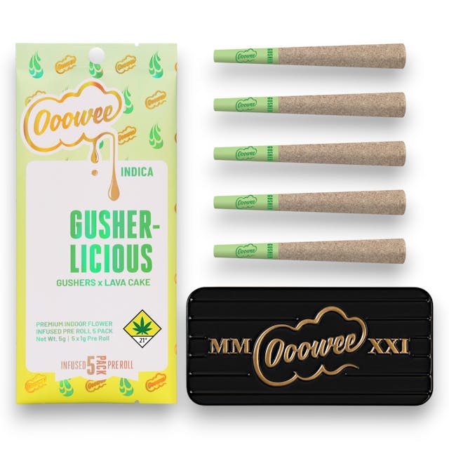 Ooowee - 5/1G Infused PreRoll - Gusherlicious - 5g