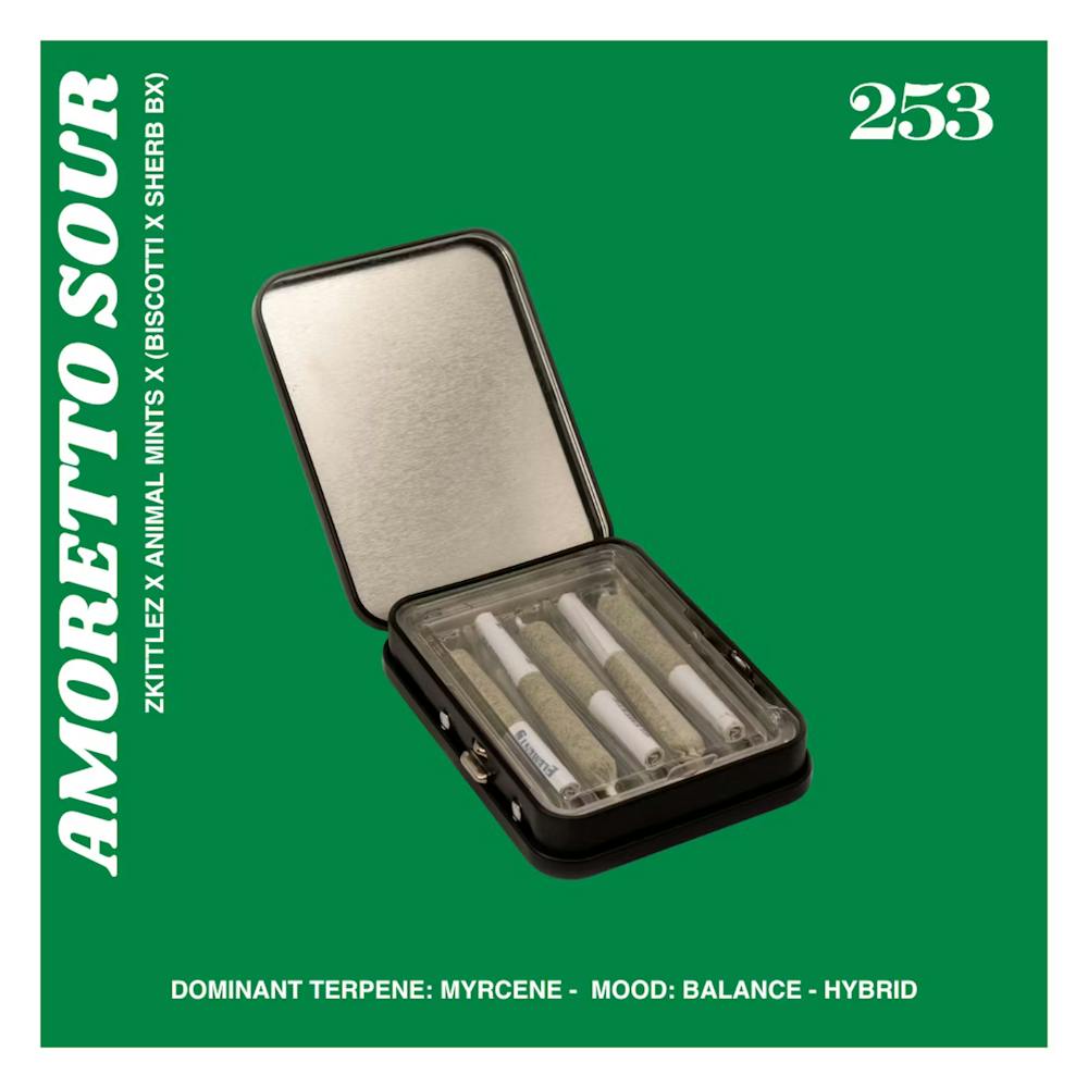 Product Amoretto Sour | Pre Rolls | 0.5g 5pk