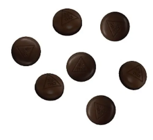 I Am Goodness | Dark Chocolate Buttons | 100 Pieces – 100 mg-1