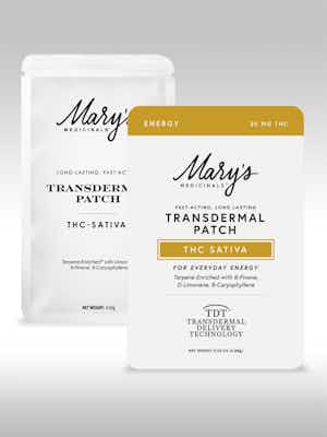Product: Mary's Medicinals | Transdermal Patch Energy Sativa THC | 20mg