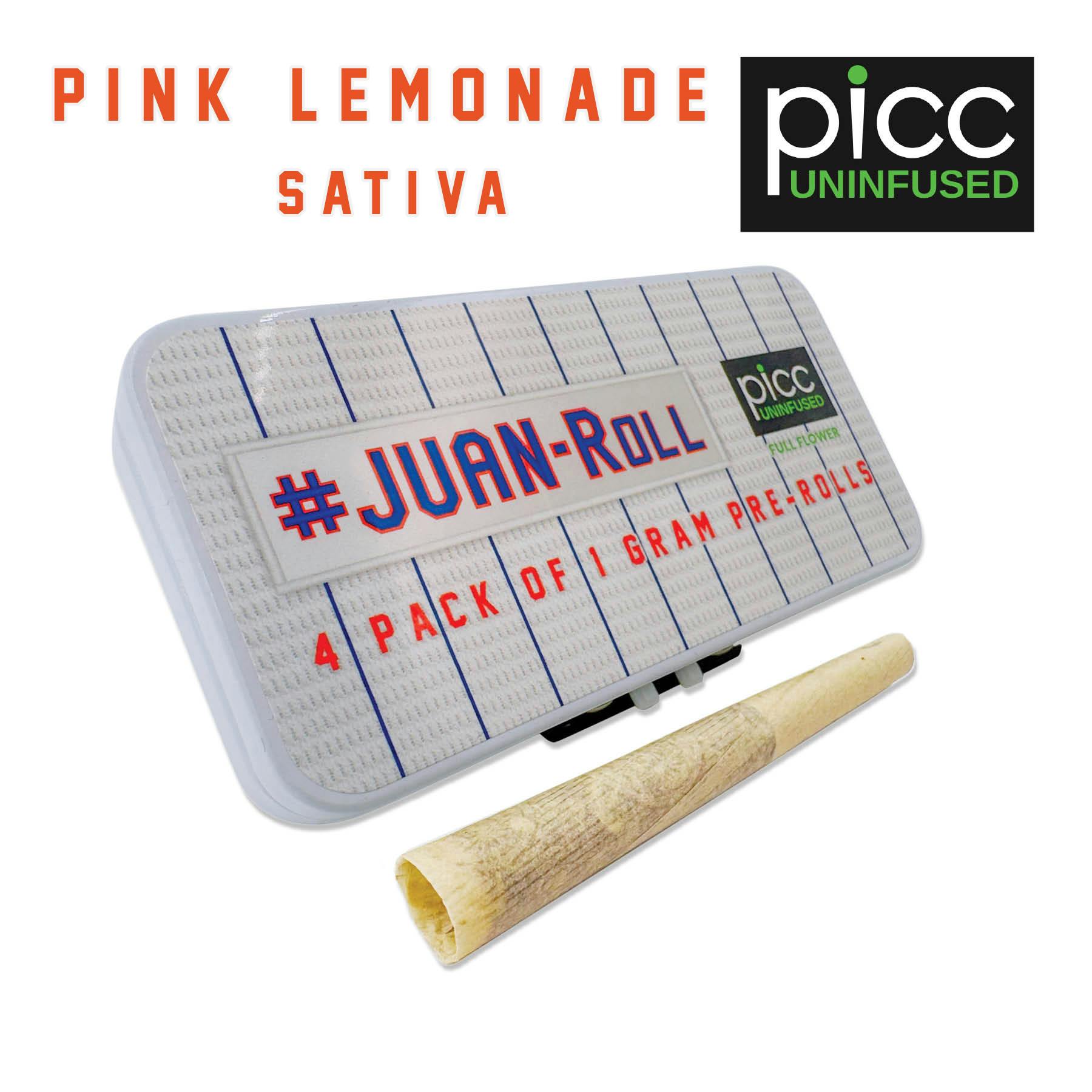PICC | #Juan-Roll 1g Pre-Roll 4pk (4g) | Pink Lemonade