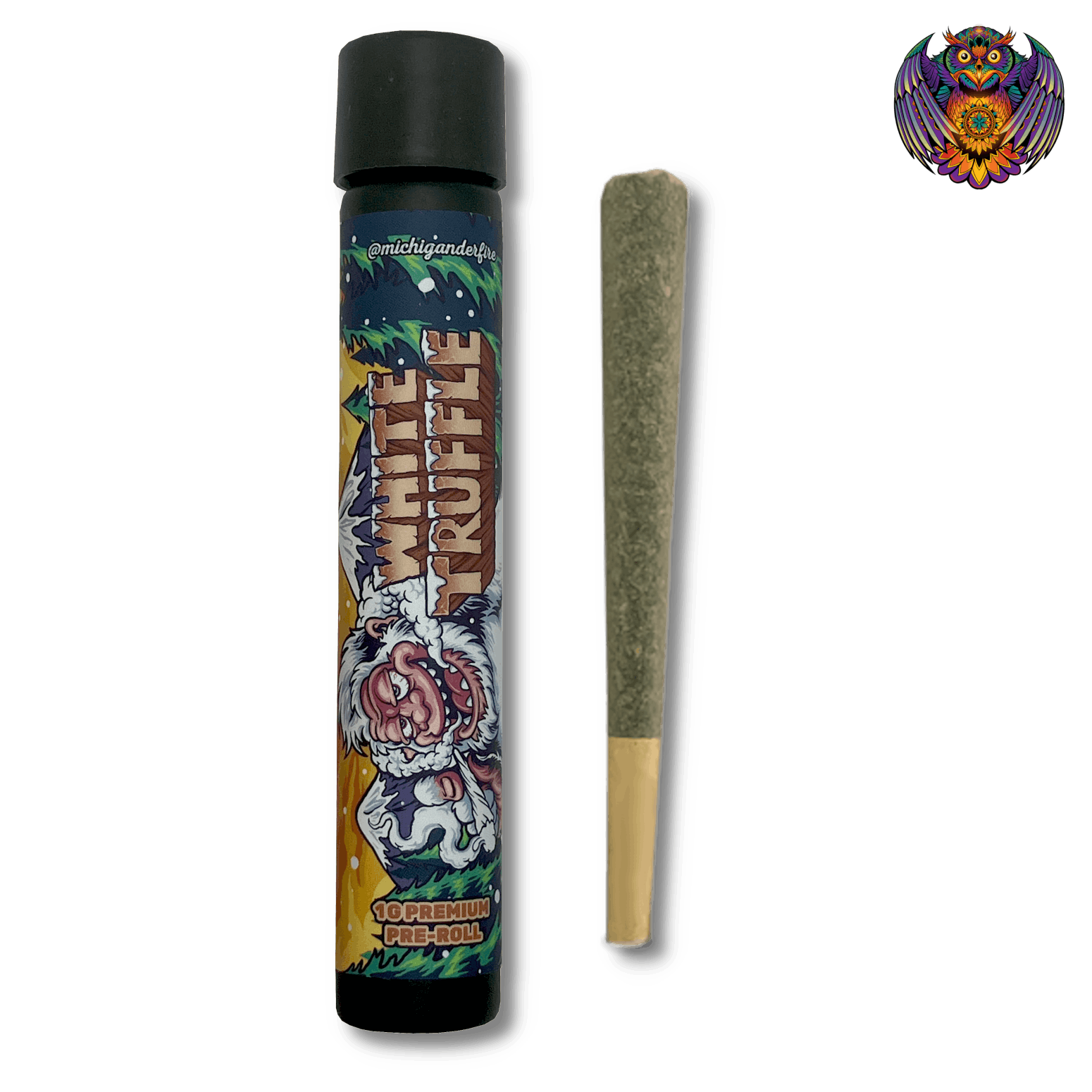 Product: Michigander Fire | Pre-Roll - 1g - White Truffle
