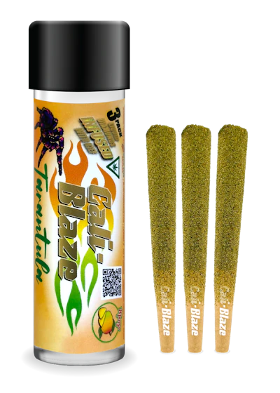 Cali-Blaze - 3-Pack 1g Tarantulas - Mango - PRE_ROLLS by Cali-Blaze at King of Budz