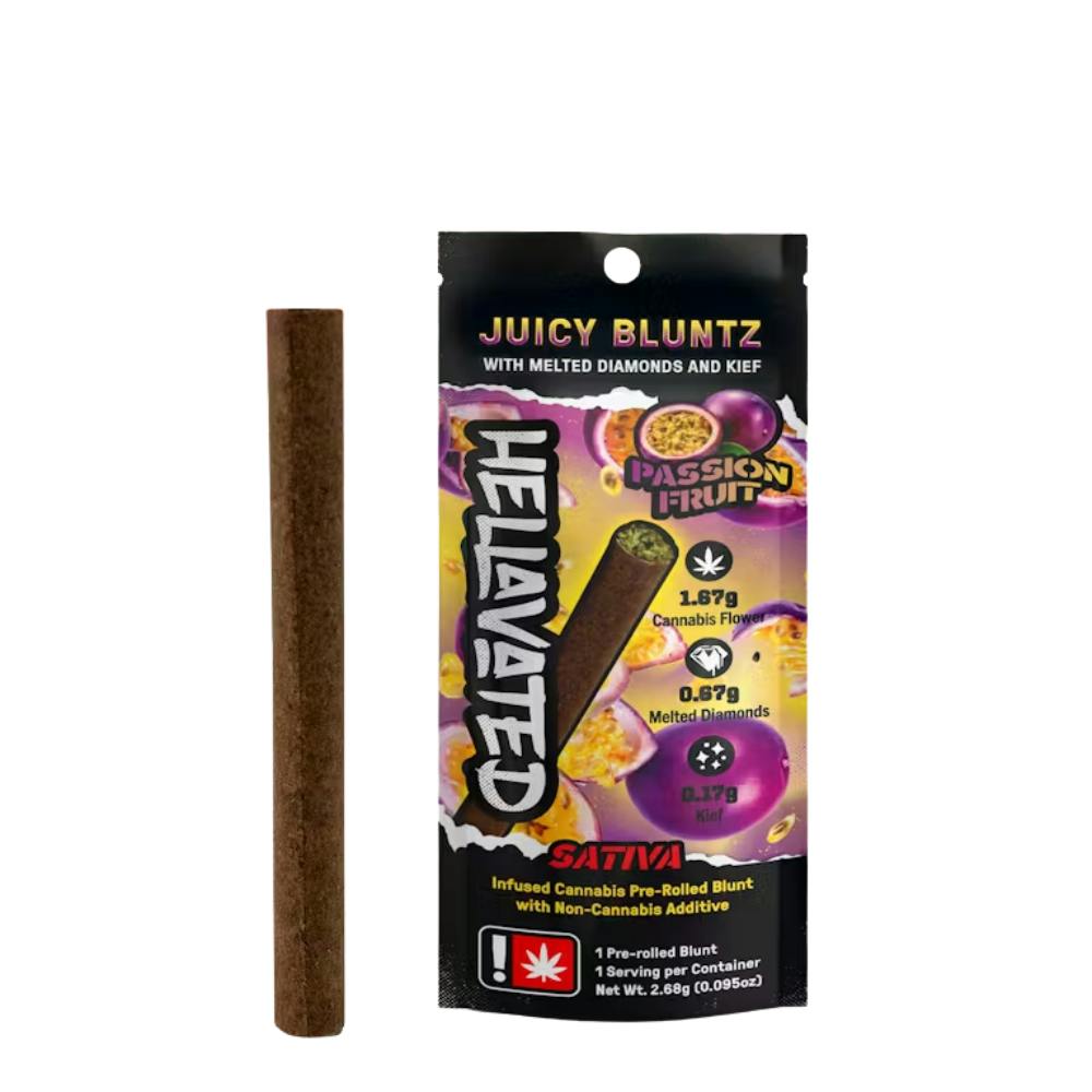 Pre-Roll - Hellavated -  Passion Fruit (Infused Blunt)
