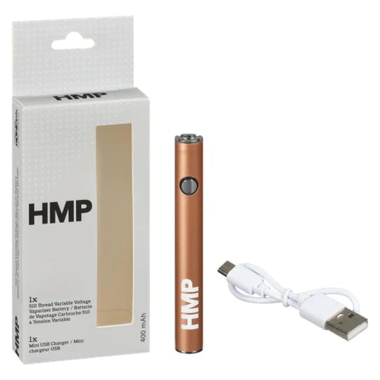 HMP x HoneyStick 510 Vape Battery Variable Voltage Rose Gold