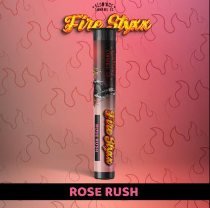 Fire Styxx - Rose Rush - 1g Infused Preroll