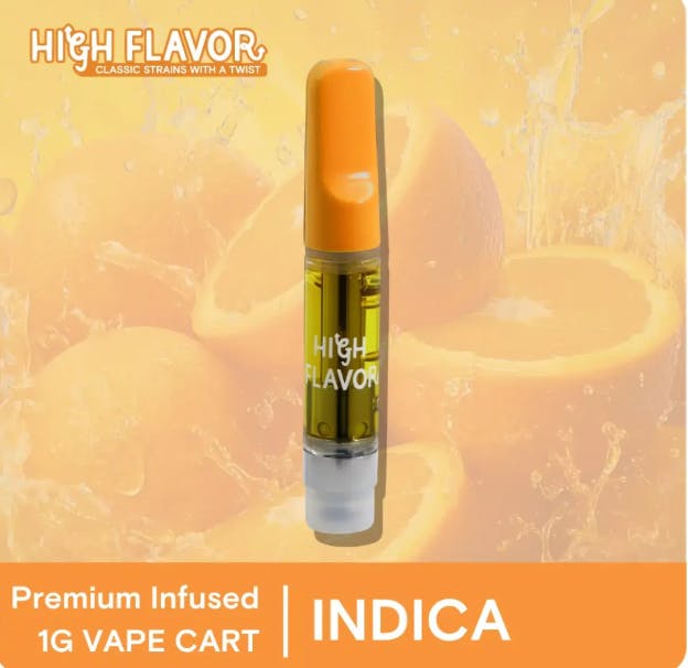 Product High Flavor - Mandarin Orange OG Cartridge (1g)