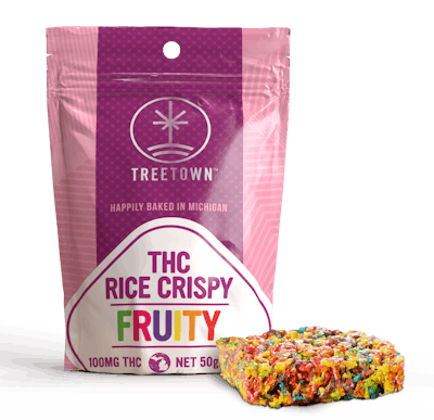 Product: Fruity Rice Crispy Square | 200mg | TreeTown