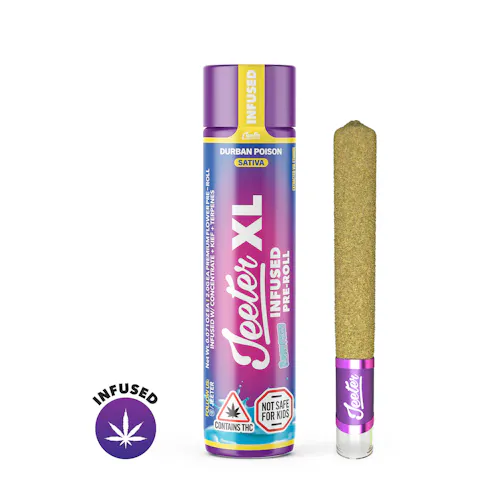 Durban Poison | XL Infused Pre-Roll | 2g | by Jeeter XL - CNA Stores