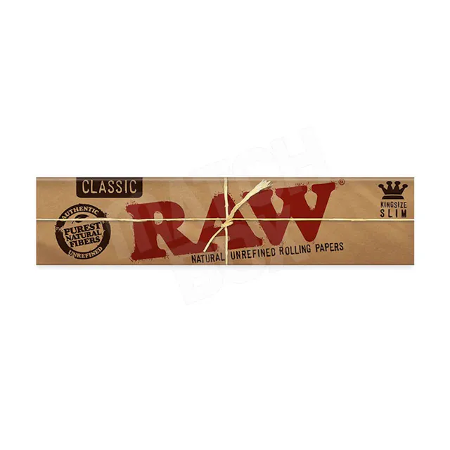 RAW Rolling Papers Classic King Size Slim (hybrid, papers rolling supplies)