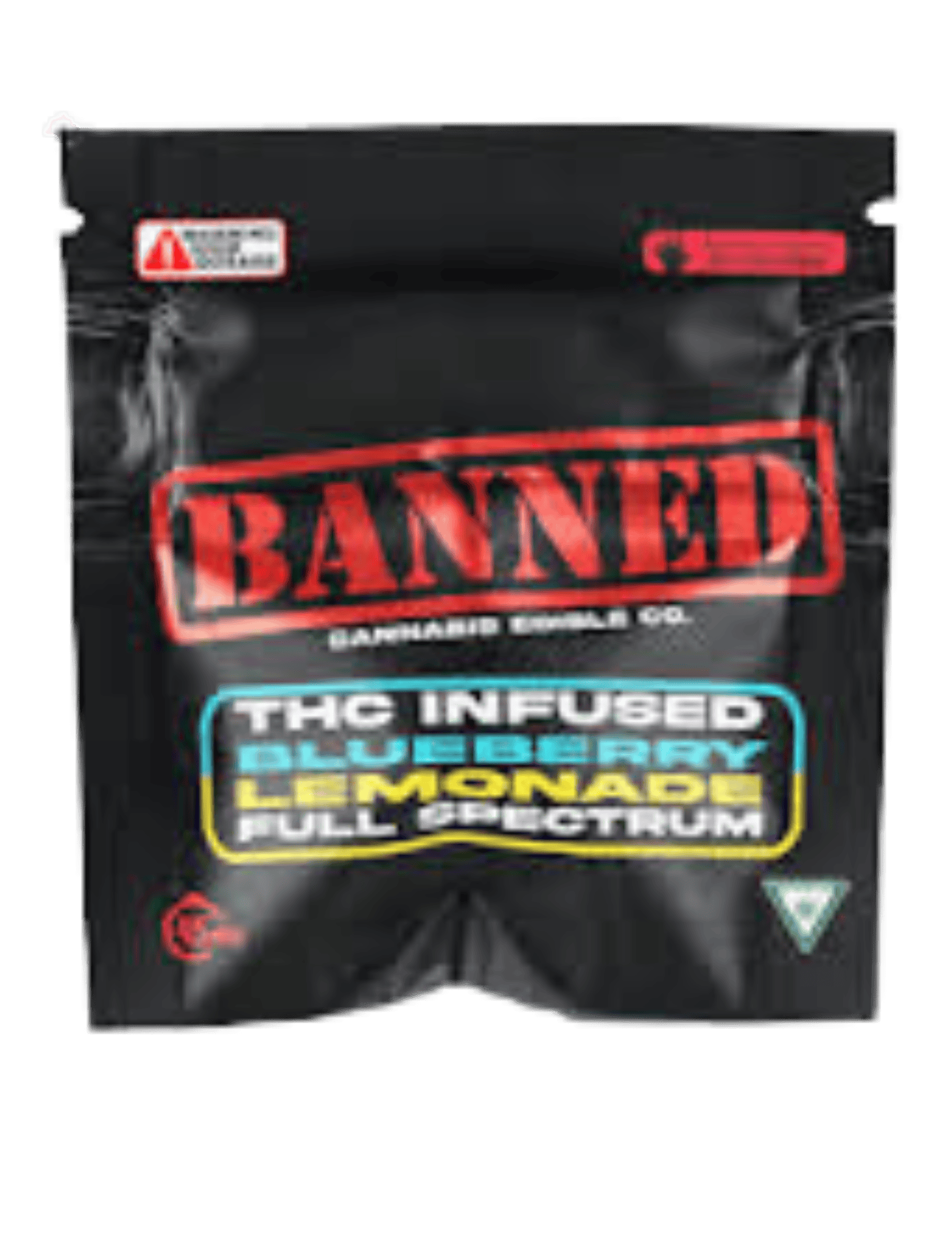 Banned - Blueberry - 200mg Single Gummy