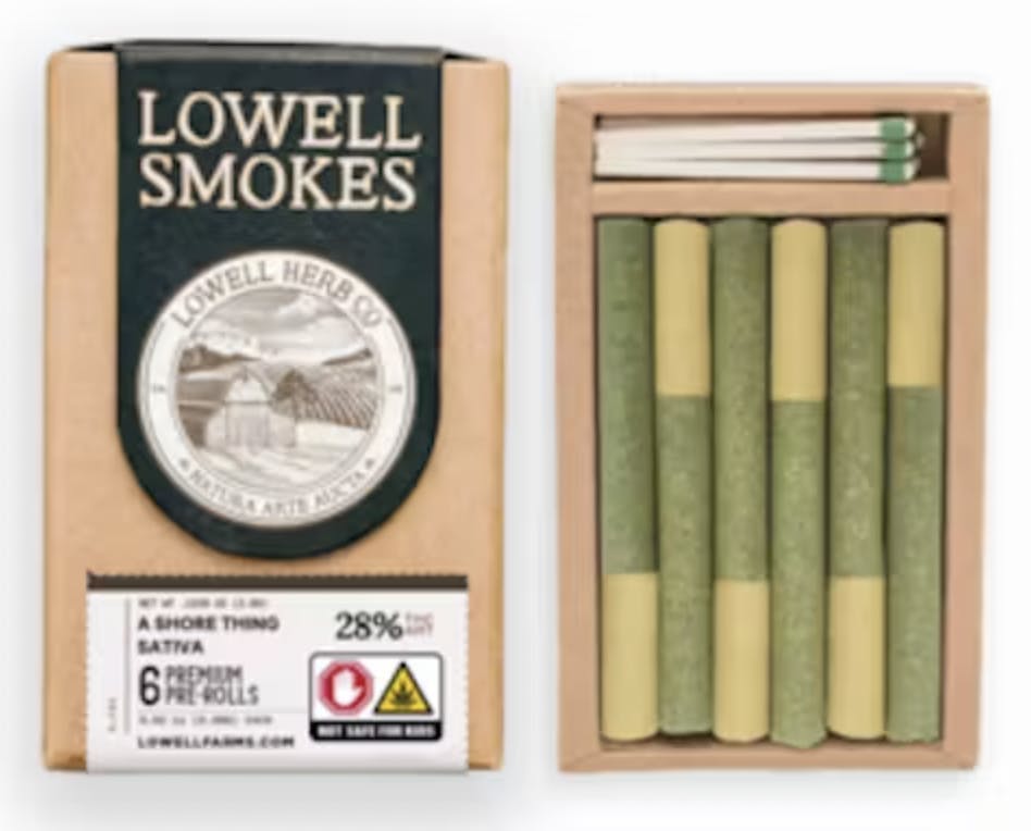 Photo of Lowell A Shore Thing Sativa | 6 Pack 3.6g