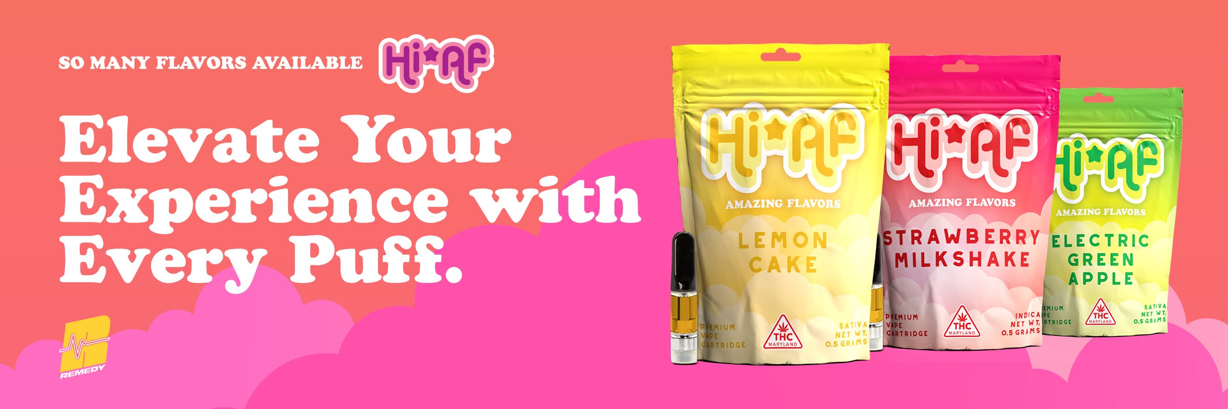 Save to 25% off hiaf products at remedy