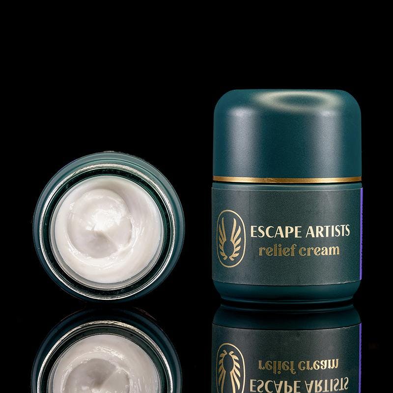 Escape Artists - Cedar Black Pepper Relief Cream 2:2:1 (800mg THC/800mg CBD/400mg CBG)