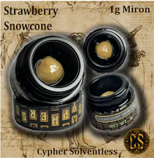 Apex - 1g Hash Rosin Cypher - Strawberry Snowcone - CONCENTRATES by Apex Concentrates at King of Budz