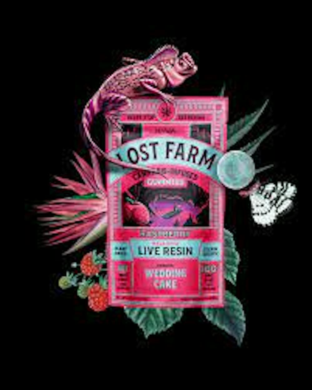 Product Gummies Live Resin | Raspberry x Wedding Cake (I/H) | Lost farms
